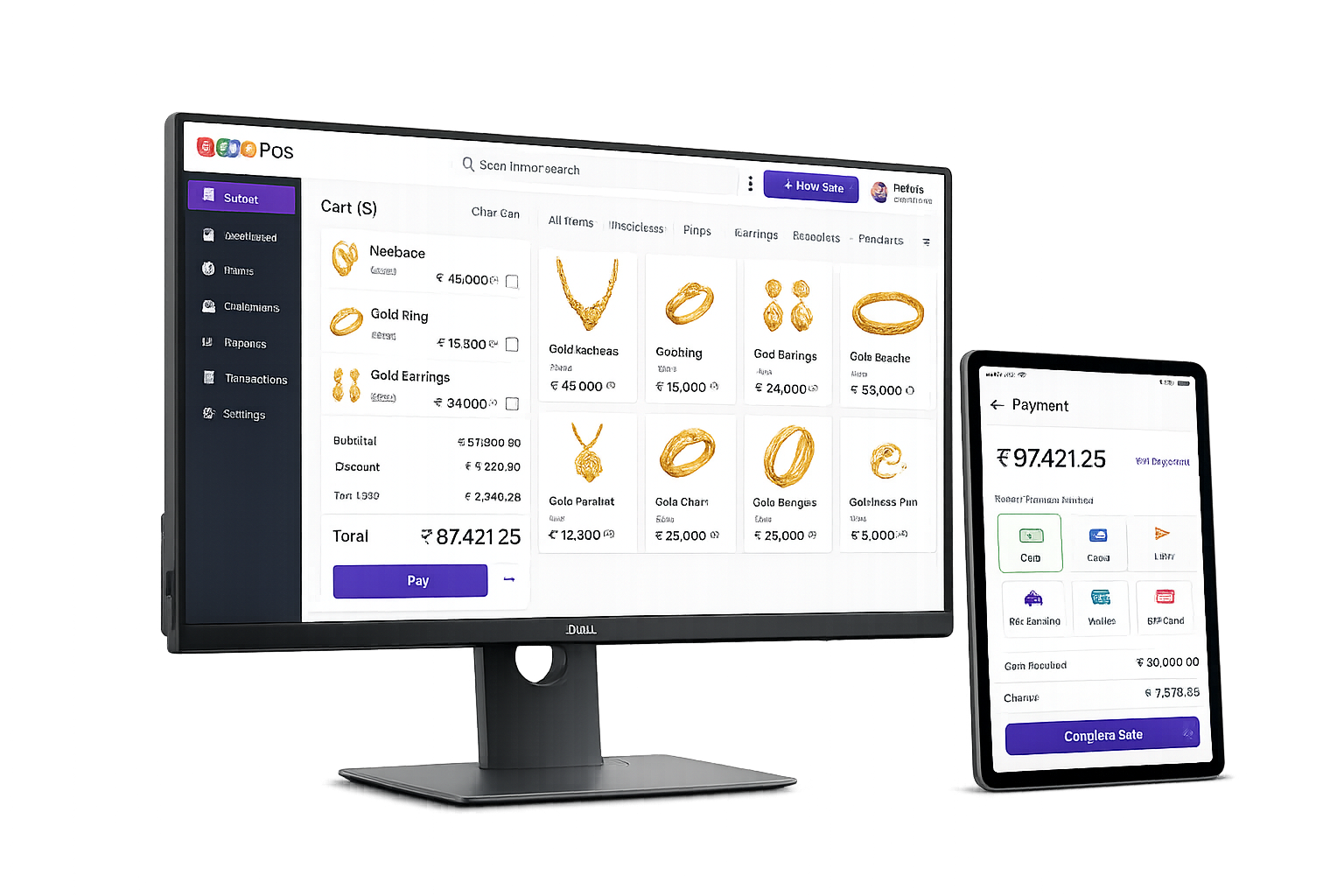 Desktop and Tablet Mockup