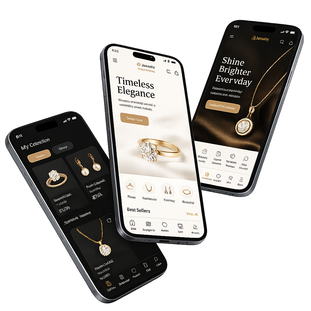 Hero Dark Mobile Mockup
